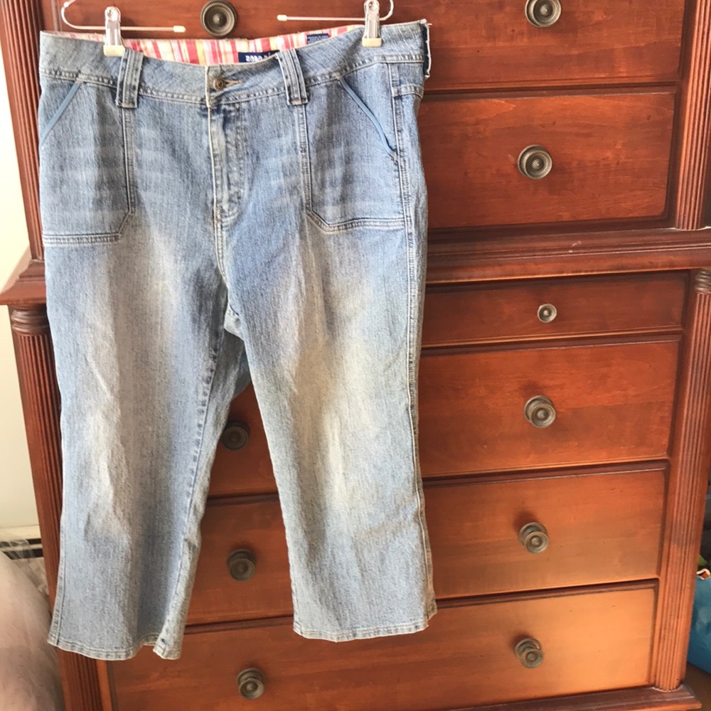 Crop jeans